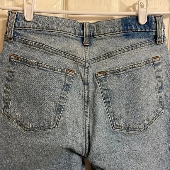 Abercrombie & Fitch High Rise Cross-Front Dad Jean - Picture 8 of 9
